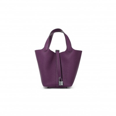 HERMES MASTER PICOTIN LOCK 18 TAURILLON CLEMENCE H056289CKP9 (18*18*13cm)